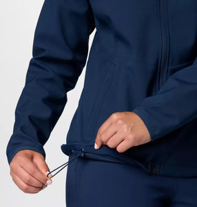 Diseño personalizado Collegiate Navy Mujeres Kruser Ridge Softshell Chaqueta Mangas completas y a prueba de viento Mujeres Running Chaquetas al aire libre - Product Image 4