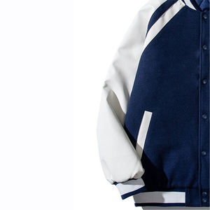 Veste universitaire personnalisée de haute qualité pour hommes et femmes, style bombardier à la mode, chaude et durable pour l'extérieur ou les vêtements décontractés - Product Image 4