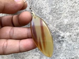 Pendientes de Cuerno de Búfalo para Niñas, Pendientes de Mujer, Joyería de Cuerno, Cuerno Natural para Mujer, Alta Calidad - Product Image 3