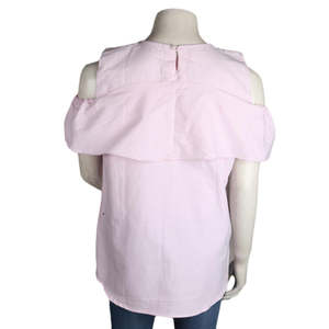 เสื้อเปิดไหล่ผู้หญิง - สีชมพูอ่อน - Product Image 3