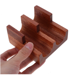 Porte-taco en bois personnalisé Utiliser un plateau de charcuterie Porte-coquille de taco Porte-taco Peut contenir un plateau en bois naturel - Product Image 4