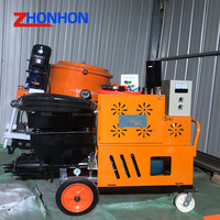 Machine à projeter le mortier électrique multifonctionnelle à haut rendement, type 711, pour le nivellement massif des sols