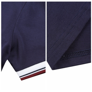 Camisa personalizada para hombres Polos transpirables ligeros al aire libre 100% algodón Polos para hombres a la venta a buen precio - Product Image 5