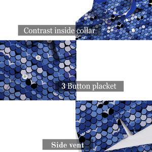 Polos de golf en gros, look décontracté, séchage rapide, évacuation de l'humidité, logo personnalisé, design d'équipe sportive, impression personnalisée - Product Image 3