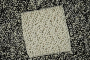 Alfombra de lana Bohemia tejida a mano de primera calidad, corredor artesanal moderno para espacio vital, Alfombra de lana hecha a mano - Product Image 2