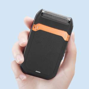 Afeitadora Eléctrica Portátil de Viaje para Hombre, Maquinilla de Afeitar Recargable con Cuchillas Extraíbles, Cepillo de Limpieza, Cuidado Facial, Resistente al Agua IPX7 - Product Image 4