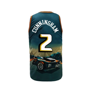 Camiseta de baloncesto clásica para hombre, camisetas transpirables de alta calidad - Product Image 2