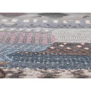 Tapis Manchaha 9x12 noué à la main en laine et soie de bambou, motif géométrique, pour salon et couloir, Les-2470 Gris et Noir - Product Image 3