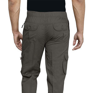 Pantalons cargo décontractés pour hommes, style streetwear, légers et à séchage rapide, tailles personnalisables, fabriqués en toile - Product Image 5
