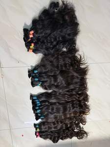 Vente en gros de paquets de cheveux indiens bruts à cuticules alignées de qualité 10A 12A, tissage de cheveux humains vierges non transformés - Product Image 2