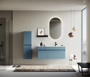 Luxury Lusso Vanity Cabinet with Drawer and <b>Acrylic</b> Countertop - Product Image 1