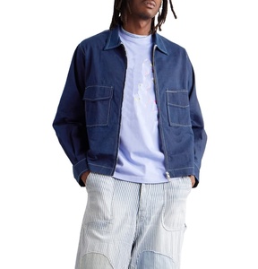 Custom Distress Heavy Canvas Work <b>Jacket</b> Vintage <b>Worker</b> Detroit Heavyweight <b>Jacket</b> For Men - Product Image 2