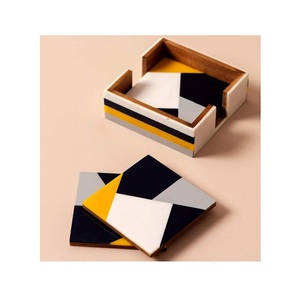 Latest Design Fresh Natural Wooden Coaster New Design Round Shape Cup Glass Coasters For Use Table Top <b>Cheap</b> Price Product - Product Image 6