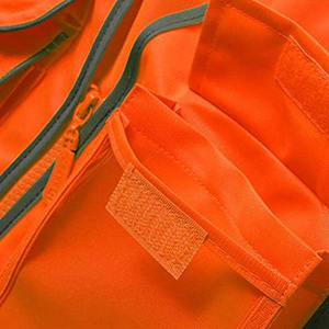 Chaleco de Seguridad Casual para Hombre, Otoño/Invierno, Cálido, Transpirable, Impermeable, Resistente al Viento, 100% Poliéster, Alta Calidad, Personalizable, Gran Venta - Product Image 3