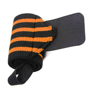 Muñequeras Deportivas Negras Personalizadas 2026, Transpirables, Elásticas, de Poliéster Ajustable, para Levantamiento de Pesas, Multitalla - Product Image 3