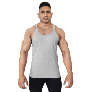 Wholesale Custom Label OEM Service Men's Casual <b>Racer</b> <b>Back</b> <b>Vest</b> Quick Dry Breathable Customized Material - Product Image 4