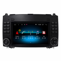 Radio Android 7 pouces avec CarPlay et Android Auto sans fil pour Mercedes-Benz B200 W245 W169 W639 W906 2006-2011 Navigation Caméra 360°