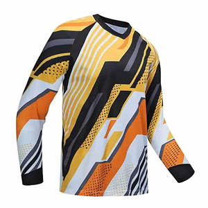 Vêtements de course de motocross unisexe pour adultes, maillot de moto personnalisé à manches longues, séchage rapide, vêtements professionnels pour équipe de course - Product Image 5