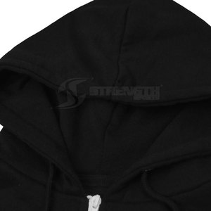 2025 meilleur prix sweats à capuche zippés pour hommes vêtements d'hiver de qualité avec impression numérique motif solide en Stock - Product Image 3