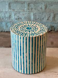 Mesa Auxiliar de Alta Calidad con Incrustaciones de Hueso, Diseño Moderno y Artístico, Muebles de Diseño Antiguo para Interiores de Dormitorio, Atractivo Clásico y Lujoso - Product Image 6