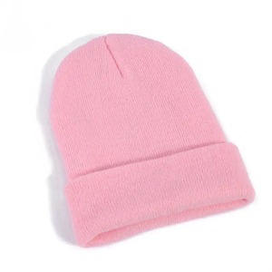 Nueva versión coreana de la gorra de punto con etiqueta de tela de copo de nieve Simple deportes al aire libre ocio cálido sombrero para hombres y mujeres - Product Image 6
