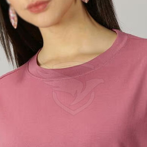 Camiseta extragrande de último diseño, Camiseta extragrande de Color personalizada, ropa de verano, Camiseta extragrande de manga corta - Product Image 4