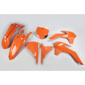 Kit di plastica 127 arancione per KTM SX 250 2013-2015 accessori moto - Product Image 1