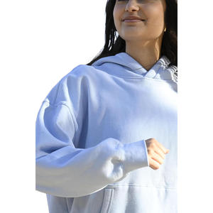 Sudadera con Capucha Extra Grande, 100% Algodón, Estilo Urbano, Diseño Gráfico, Aspecto Vintage Lavado, Logotipo Personalizado, Fabricante OEM/ODM - Product Image 6