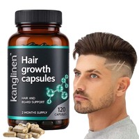 Vitamines de croissance capillaire de haute qualité OEM pour hommes, complément de biotine pour la croissance des cheveux, extrait de biotine pour une peau éclatante