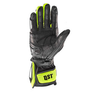 Gants de moto en cuir véritable colorés, imperméables, à écran tactile, de qualité supérieure, unisexes, pour l'hiver, pour le motocross - Product Image 3