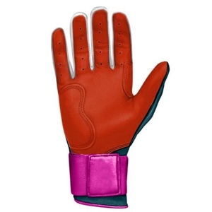 Yumuq ถุงมือตีเบสบอลหนังสำหรับผู้ชายถุงมือตีลูกซอฟต์บอลระบายอากาศได้ดี - Product Image 3