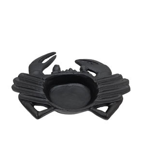 Bougeoir de luxe design en métal aluminium noir pour décoration de la maison porte-bougie design moderne fait à la main - Product Image 4