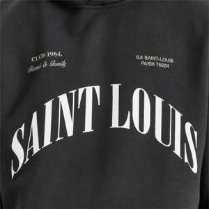 เสื้อมีฮู้ดสีดำโอเวอร์ไซส์ผ้าฝ้าย100% 380พิมพ์ลาย GSM ฟลีซด้านหน้า & ด้านหลังสตรีทแวร์ในเมือง & แฟชั่นย้อนยุค - Product Image 3