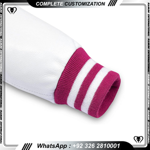 Vestes d'université personnalisées de haute qualité Veste universitaire pour hommes Concevez vos propres fournisseurs de veste universitaire - Product Image 5