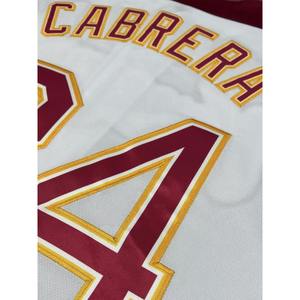 Camiseta de Béisbol Transpirable para Hombre, Cuello en V, Manga Corta, con la Inscripción 'Venezuela 24' Bordada, Ajuste Holgado y Transpirable para Uso Casual - Product Image 2