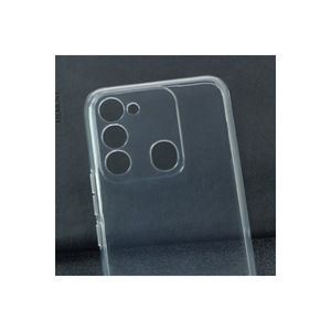 Funda de Silicona Transparente para Tecno Spark 8C-SNEL, Diseño Electrochapado Super Delgado y Resistente a Impactos - Product Image 3