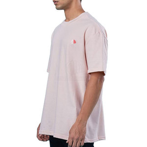 ออกแบบโลโก้ตามสั่ง เสื้อยืดโอเวอร์ไซส์สำหรับผู้ใหญ่ บริการ OEM เสื้อผ้าฤดูร้อน แขนสั้น เสื้อยืดโอเวอร์ไซส์ผู้ชาย ขายออนไลน์ - Product Image 4