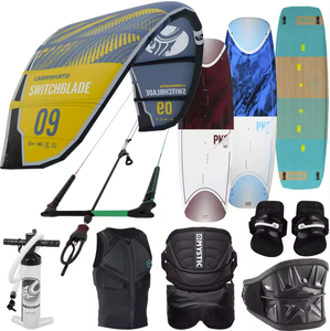 NOUVEAU 2024 Cabrinha Switchblade 12m Kite Noir Durable Original NOUVEAU pour le Kiteboarding et le Kitesurf - Product Image 1