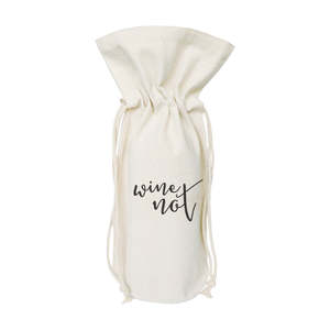 ถุงผ้าแคนวาสใส่ไวน์สำหรับของขวัญ - Product Image 1