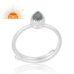 Best Selling 925 Sterling Silver Natural <b>Labradorite</b> Gemstone <b>Ring</b> Custom Jewelry For Women Gift For Her - Product Image 1