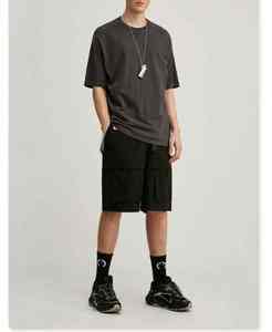 Última llegada Camisetas de gran tamaño Construye tu marca 100% algodón pesado camiseta de gran tamaño peso pesado camiseta cuadrada de gran tamaño para hombres - Product Image 5