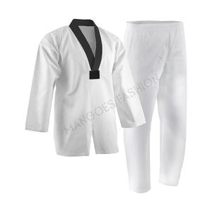Uniformes de Competición de Taekwondo de Alta Calidad Personalizados, Conjuntos de Poliéster/Algodón con Impresión por Transferencia de Calor, Duraderos - Product Image 1