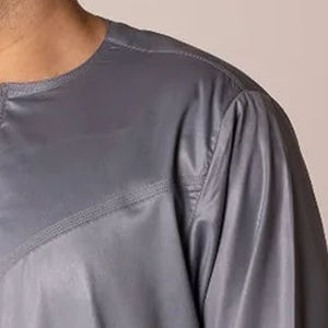 Vêtements islamiques pour hommes de haute qualité, respirants, légers, en polyester, design pakistanais, décontractés, à manches longues, thobe/thawb pour tous - Product Image 3