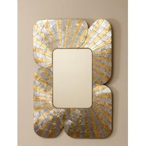 Espejo de Pared para Decoración del Hogar, Diseño Interior con Diseño de Hojas, Espejo Decorativo Clásico y Moderno con Múltiples Acabados - Product Image 5