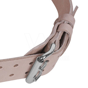 Workout Wear Gym Weight Lifting Belt Cowhide Material Non-Slip Buckle Closure Heavy Duty <b>Back</b> <b>Support</b> - Product Image 6