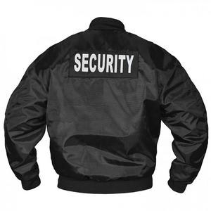 Chaqueta de Seguridad Negra al por Mayor, Chaquetas Impermeables de Carcasa Suave con Logotipo Personalizado/Ropa de Seguridad - Product Image 3