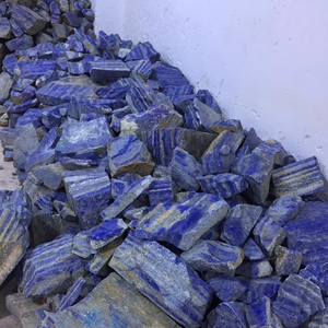100% ธรรมชาติที่มีคุณภาพสูง Lapis Lazuli ที่ดีที่สุดที่มีคุณภาพ Lapis Lazuli หยาบจำนวนมาก - Product Image 1