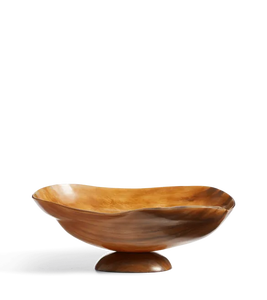 Bol de fruits secs en corne naturelle unique bol de service personnalisé pour la décoration de la cuisine à la maison et les fêtes prix bon marché - Product Image 1