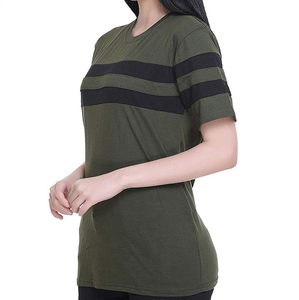 Camisetas de Mujer Más Vendidas, Camiseta de Manga Corta con Cuello Redondo, Ropa de Mujer, Camisetas de Algodón Transpirable para Mujer - Product Image 2