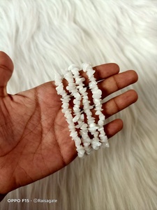 Natural White Agate Chips <b>Bracelet</b> Crystal Stone Beaded Stretch <b>Bracelet</b> <b>Healing</b> Gemstone Jewelry for Men Women - Product Image 6